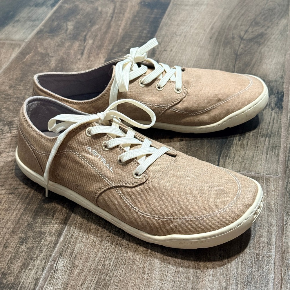 Astral Unisex Loyak Hemp Minimalist Shoes, Desert Khaki, 9.5M/ 10.5W